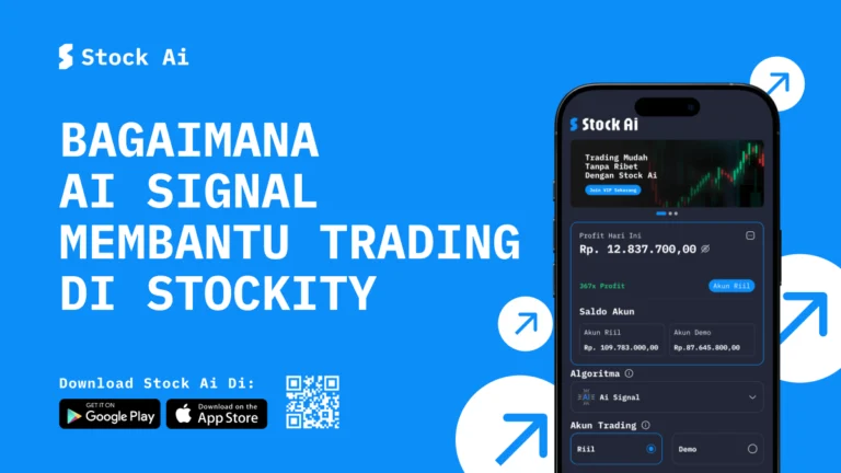 Representasi AI Signal Stock Ai dan fitur trading otomatis di Stockity